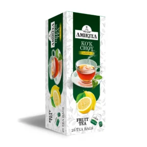 Ko'k choy Limon, 25 ta paketcha