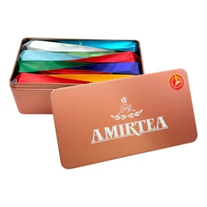 Amir Tea qora va ko'k choylar assortisi, 10 xil ta'm