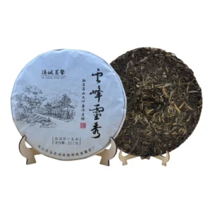 De Cheng Ming Xin — kulcha shaklidagi presslangan Shen Puer choyi